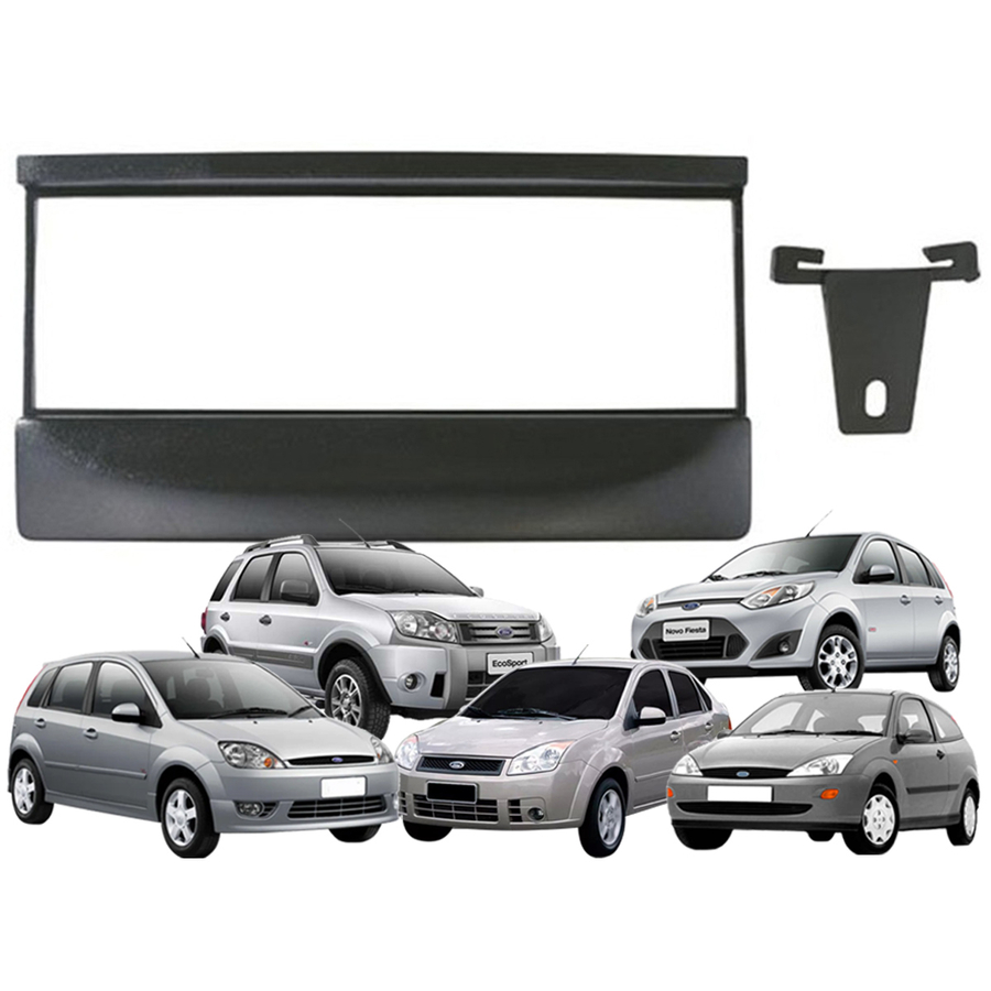 1022 FRENTE ADAPTADOR 1DIN RANGER- FORD KA 2009- F250- F350-F4000 - Imagen 1