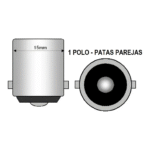 LAMPARA SILICONADA 1 POLO - Imagen 3