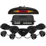 KIT 4 SENSORES DE ESTACIONAMIENTO GUARDTEX NEGRO