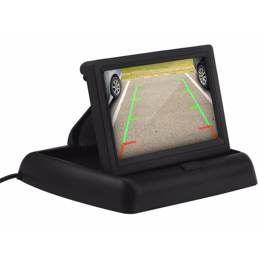 1349 DISPLAY 4.3" REBATIBLE CON DOBLE ENTRADA DE VIDEO GDP-20 - Imagen 1