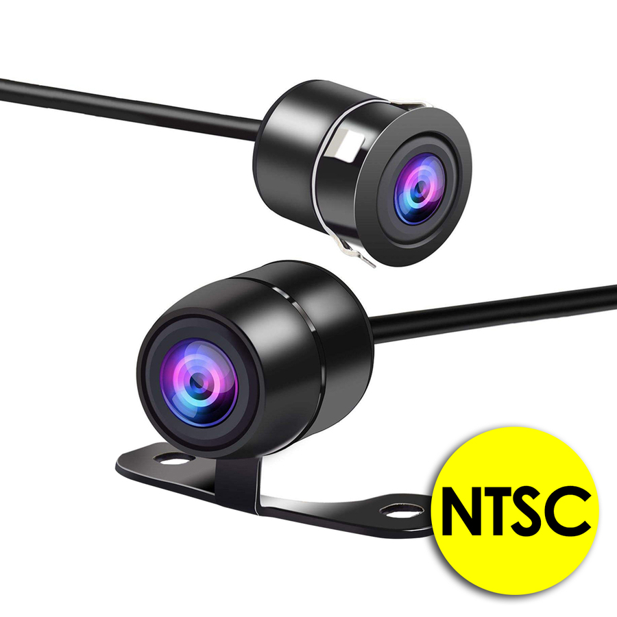 1460 (1) CAMARA DE REVERSA GRC-20 NTSC CON DOBLE MONTAJE - Imagen 1