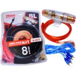 KIT DE POTENCIA 8 GA PARA AMPLIFICAR 1600W K-013