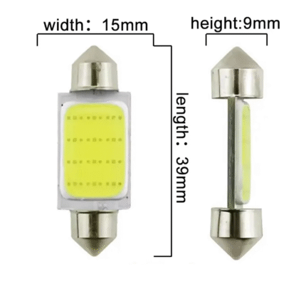 TUBULAR SILICONADA COB 39MM