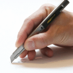 PORTA CUTER OLFA DE ACERO INOXIDABLE SVR-1 - Imagen 3