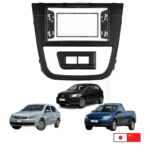 FRENTE ADAPTADOR 2DIN  GOL V - VOYAGE- SAVEIRO NEGRO