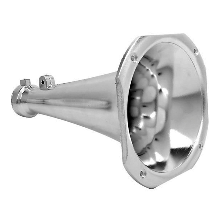 543 BOCINA DE DRIVER PLASTICA CORNETA LARGA CROMADA - Imagen 1