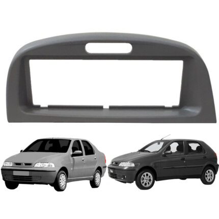 FRENTE ADAPTADOR 1DIN PALIO NUEVO GRIS