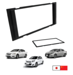 FRENTE ADAPTADOR 2DIN MEGANE 2 NEGRO