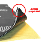 PLACAS PARA AMORTIZAR RUIDOS BRUDER ZZ-XY05 460X800 X 4.5MM - Imagen 4