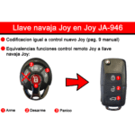 LLAVERO PLASTICO TIPO NAVAJA PARA JOY / GUARDTEX - Imagen 5