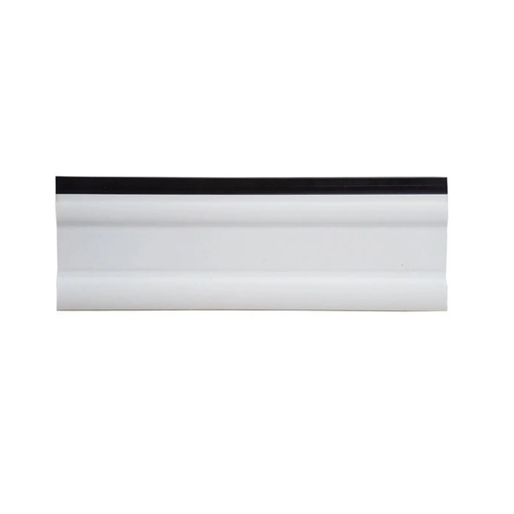 A29 ESPÁTULA PLAIN SQUEEGEE 6" BLANCA CON FILO NEGRO (A29) - Imagen 1