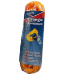 SOGA DE REMOLQUE TRENZADA AMAR. 2" X 3MT SOPORTA 1.8TN