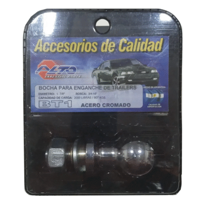 OCHA REMOLQUE 1" 7/8 CROMADA