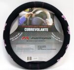 CUBREVOLANTE TUNING M NEGRO CON FLORES FEM. (37-39 CM)