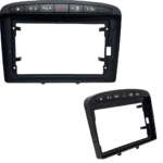 FRENTE ADAPTADOR 2DIN 9" PEUGEOT 308/408 - NEGRO