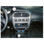 FRENTE ADAPTADOR 1DIN CHEROKEE - STRATUS - DAKOTA - NEON - Imagen 2