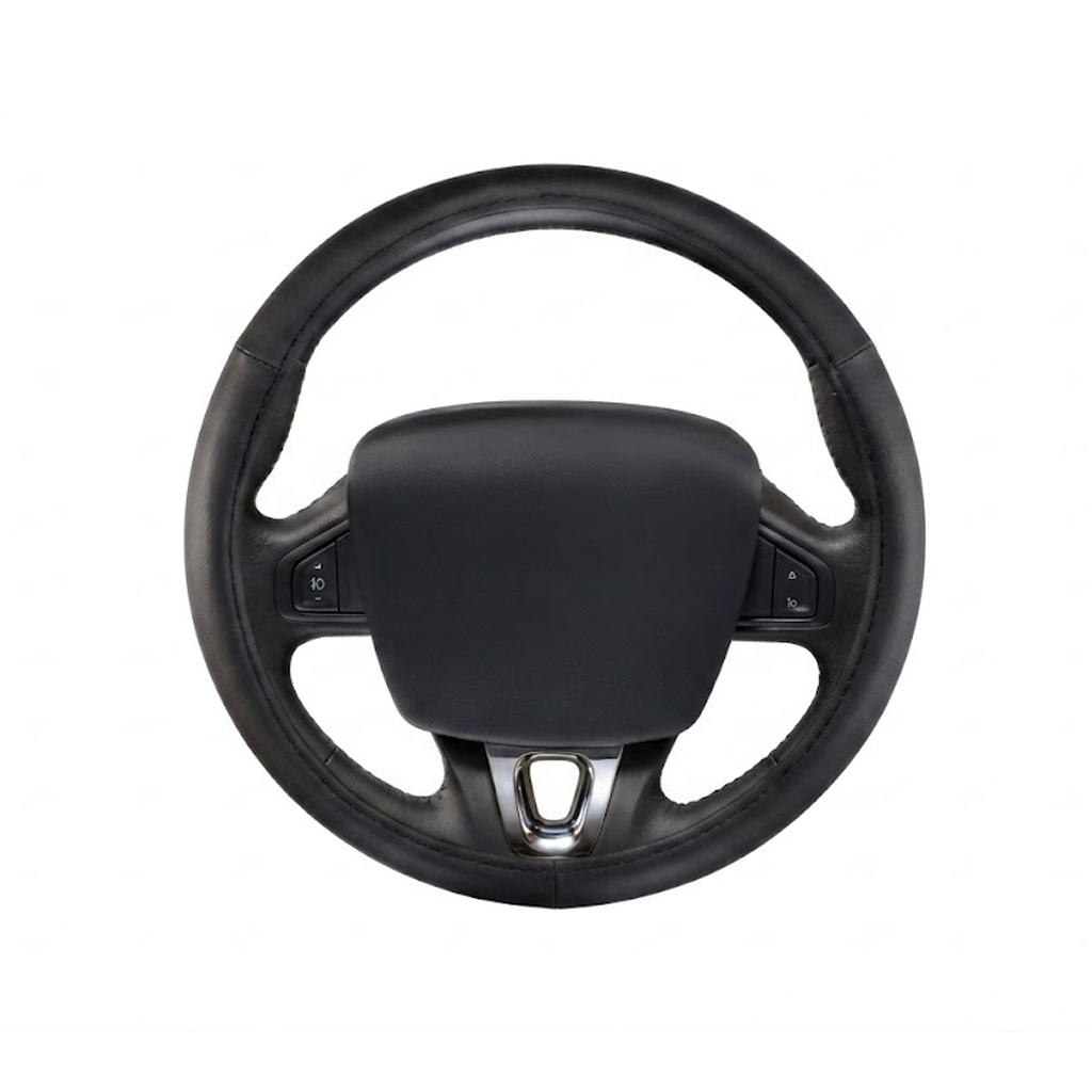 Sin título-8 CUBREVOLANTE CUERO M NEGRO CON DETALLES (37-39 CM) - Imagen 1