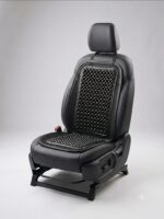 ASIENTO BOLITAS CON MARCO NEGRO