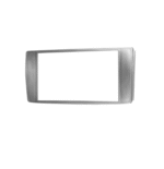 FRENTE ADAPTADOR 2DIN TOYOTA HILUX 2014/2015 - SRV/SR4 GRIS - Imagen 3