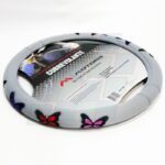 CUBREVOLANTE TUNING M GRIS CON MARIPOSAS FEM. (37-39 CM) - Imagen 2