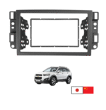 FRENTE ADAPTADOR 2DIN NEGRO CAPTIVA - AVEO