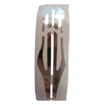 CINTA DECORATIVA DOBLE LINEA CROMADA/PLATA - Imagen 2