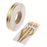 CINTA DECORATIVA DOBLE LINEA DORADA/ORO