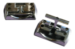 CORNAMUSA METALICA CROMADA PLEGABLE - Imagen 2