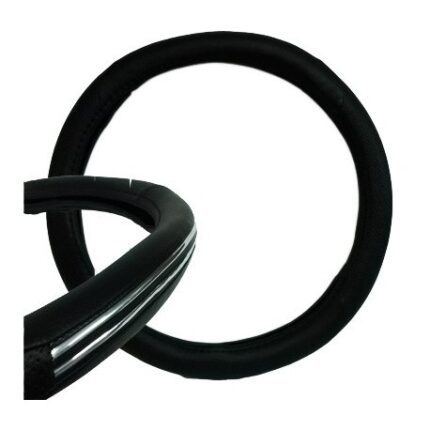 CUBREVOLANTE TUNING M CON APLIQUE CROMADO (37-39 CM)