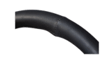 CUBREVOLANTE TUNNIG M CUERO NEGRO CON DETALLE GRIS (37-39 CM) - Imagen 3