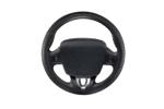 CUBREVOLANTE TUNNIG M CUERO NEGRO CON DETALLE GRIS (37-39 CM)