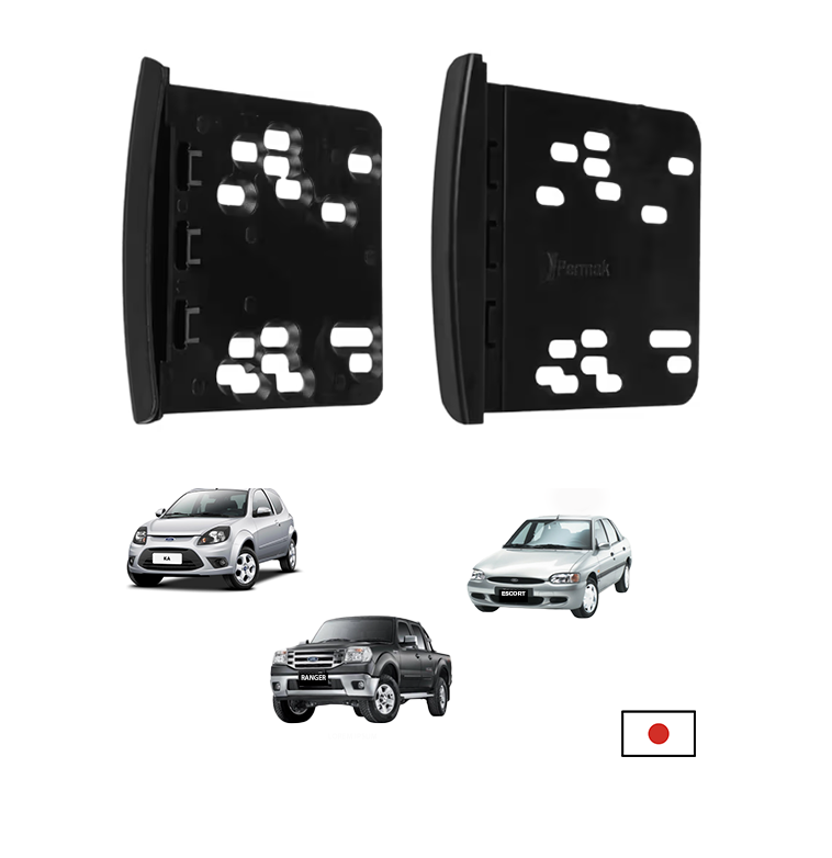 d08b52aab77c730361c59ff808a2e8af FRENTE ADAPTADOR 2DIN KA- FIESTA- RANGER- ESCORT- FOCUS-F250 - Imagen 1