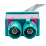 ADAPTADOR CON CABLE FAKRA DOBLE ANT FK21 - Imagen 2