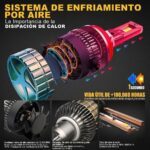 CREE LED K9 LITE 9006 6000K SIN CAN-BUS - Imagen 6