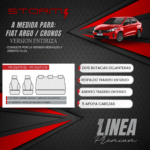 FUNDA ARGO / CRONOS 2020/24 2 BUT ASIENTO T Y RESPALDO ENT