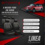 FUNDA SURAN CROSSFOX FOX 2 BUT ASIENTO TRAS + RESP ENTERIZO