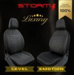 FUNDA LUXURY COROLLA 2010/15 2 BUT C/AP B ASIENTO Y RESP ENT - Imagen 7