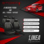 FUNDA GOL/TREND/VOYAGE 2 BUT, ASIENTO Y RESPALDO ENT