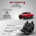 FUNDA LUXURY HILUX D/C 2016/23 2 BUT, AT 1/3 2/3, RTE C/AP B
