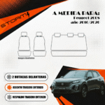 FUNDA  PEUGEOT 2008 2016/20 2 BUT ASIENTO Y RESPA ENT