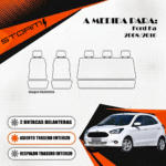 FUNDA FORD KA 2008/16, 2 BUT, AT ENT RT ENT