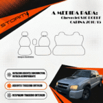 FUNDA S10 D/C 2010/15 BUTACON BUTACA, ATE Y RTE C/AP CABEZALES