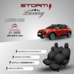 FUNDA LUXURY C4 CACTUS 2018/24 2 BUTACAS, ATE Y RT 1/3 2/3