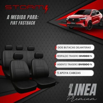 FUNDA FIAT FASTBACK 2 BUT, AT 1/3-2/3 Y RT 1/3-2/3