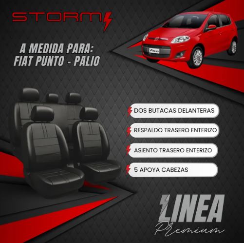 Fiat punto FUNDA FIAT PALIO PUNTO 2010/18 2 BUT, AT ENT Y RT ENT - Imagen 1