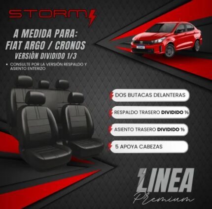 FUNDA FIAT ARGO/CRONOS 2020/24 2 BUT+ AT 1/3 3/2 y RESP 1/3 2/3