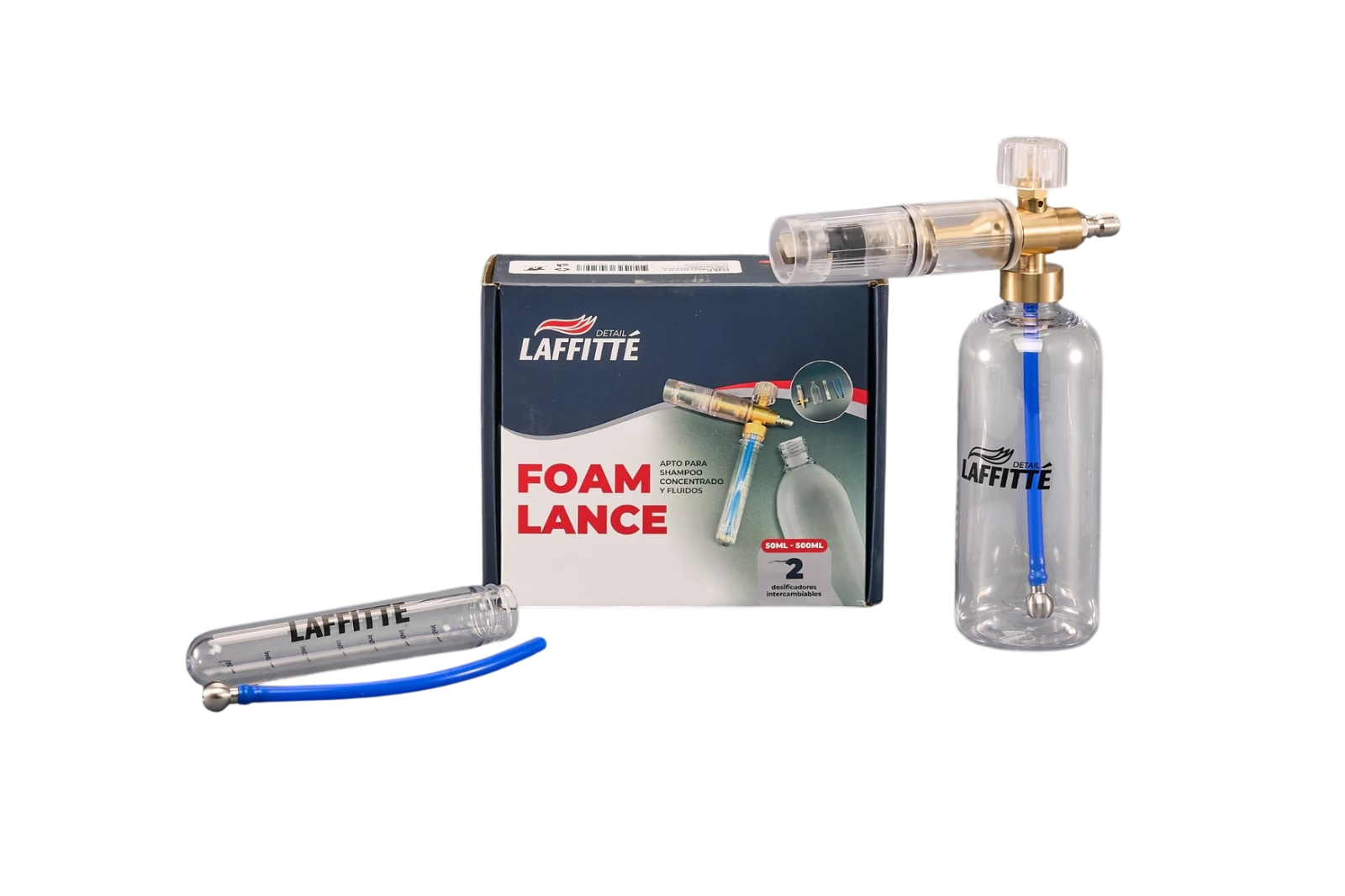 dosificador FOAM LANCE TRANSPARENTE 2 DOSIFICADORES - Imagen 1
