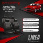 FUNDA FORD FIESTA KINETIC 2014, 2 BUT, AT ENT Y RT 1/3-2/3