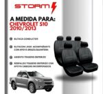 FUNDA S10 D/C 2010/13 BUTACA BUTACON APOYA BRAZO + AT ENT, RESP ENT