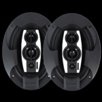 PARLANTES BOMBER 6 X 9" CUATRIAXIAL BBX 2X100W RMS